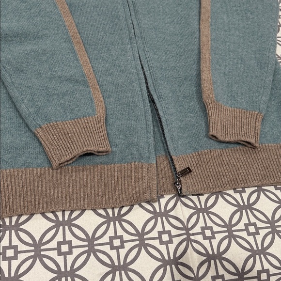 🔹NEW.. Two Tone Zip Front Mens Sweater… - Picture 2 of 6